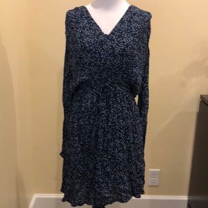 Gap Floral Navy Dress